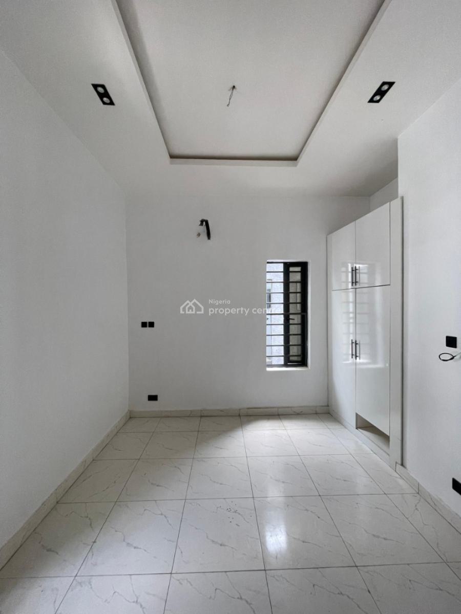 Elegant 4 Bedroom Semi Detached Duplex with a Bq in a Secured Estate, Chevron Toll Gate, Orchid Road, Ibeju Lekki, Lagos, Semi-detached Duplex for Sale
