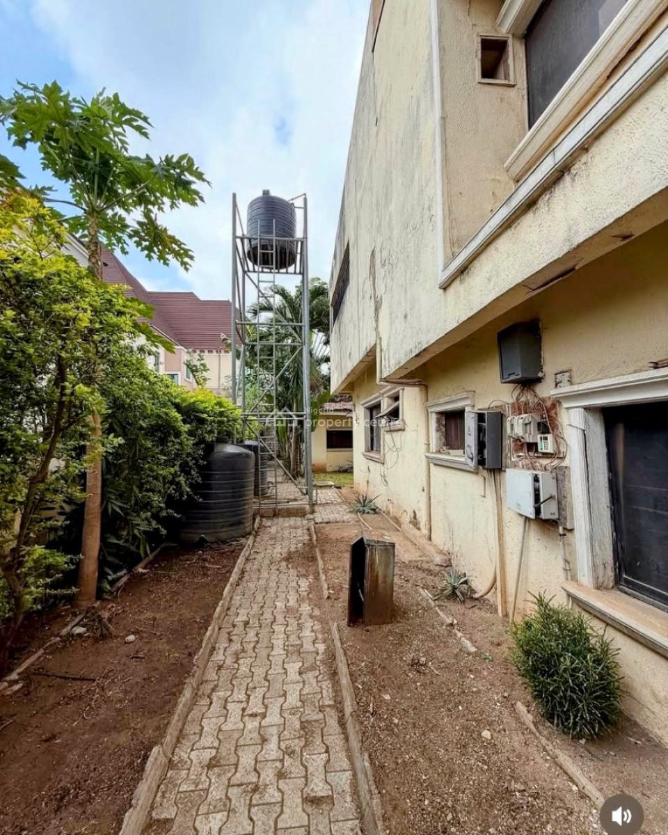 Spacious 5bedroom Detached Duplex with 2 Rooms Bq, Maitama Main, Maitama District, Abuja, Detached Duplex for Sale