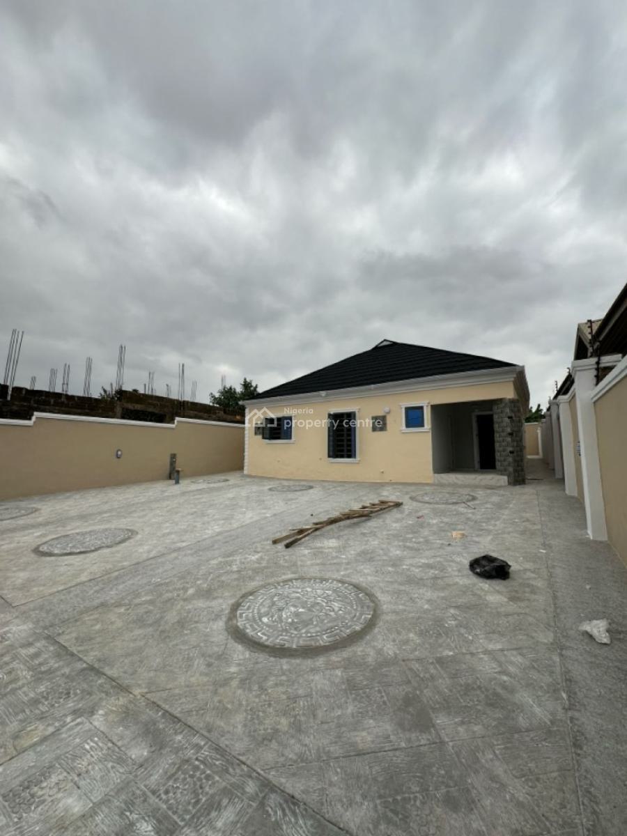 Newly Built Modern 3 Beds Bungalow Home + Room Bq & Security Post, Elebu Central Hospital,  Elebu Area Off Akala Express, Ibadan, Oyo, Detached Bungalow for Sale