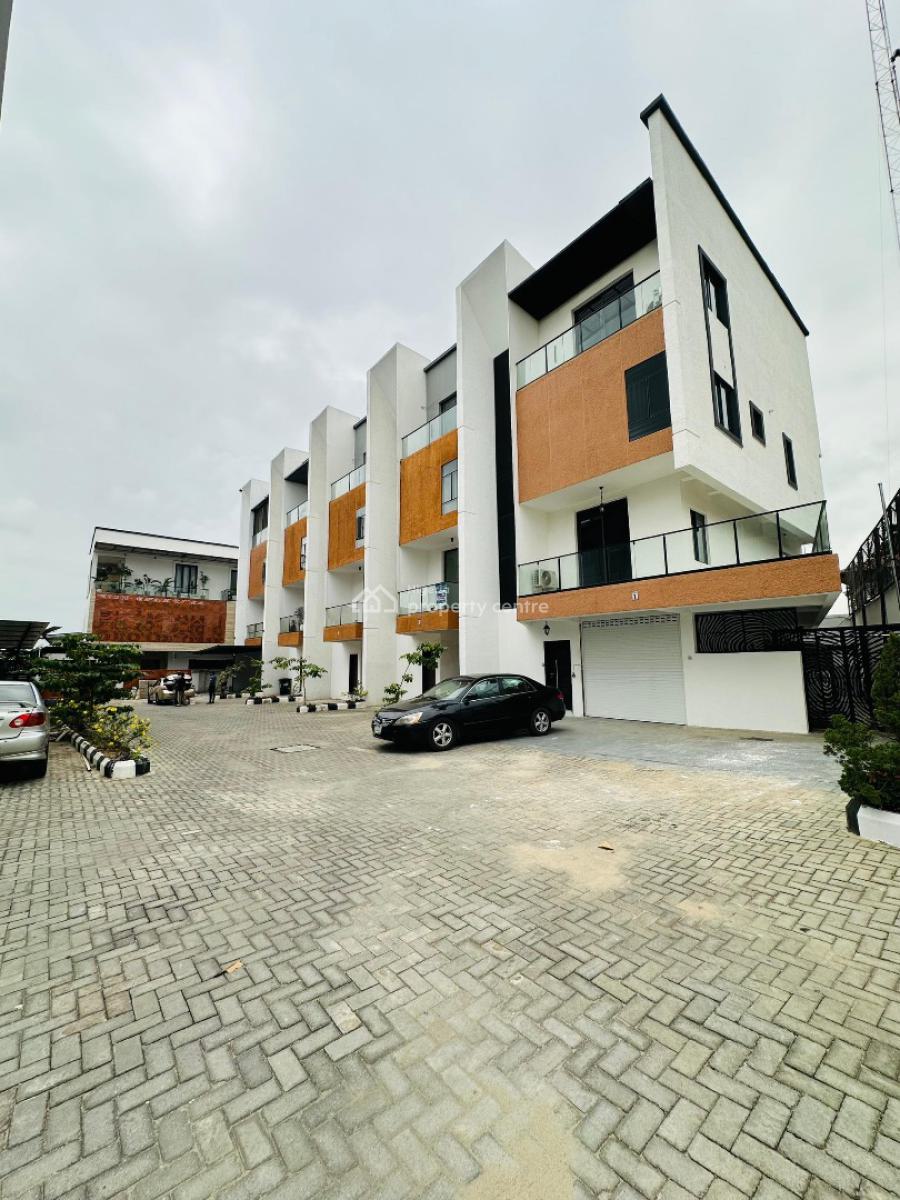 Contemporary Built 4 Bedroom Terrace Duplex Plus Bq, Superb 4 Bedroom Terrace Duplex Plus Bq, Maryland, Lagos, Terraced Duplex for Sale