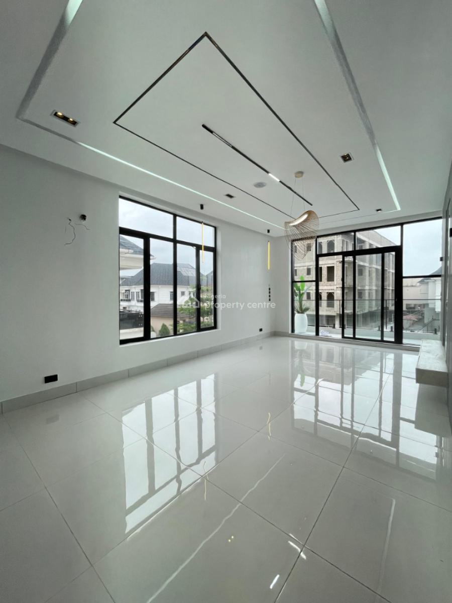 Luxury 5 Bedroom Fully Detached Duplex with Bq & Pool, Chevron Toll Gate, Lekki, Lagos, Detached Duplex for Sale