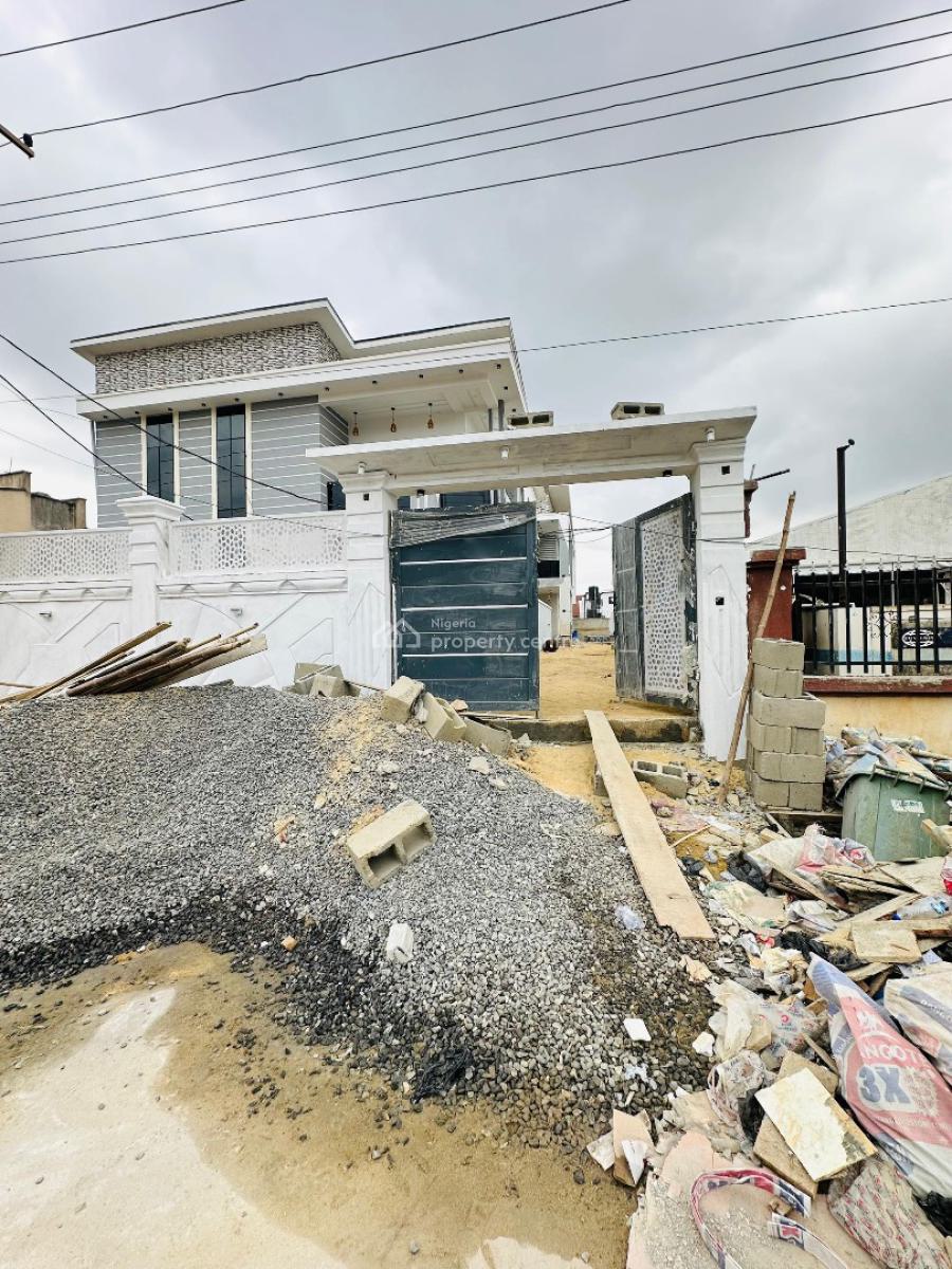 Newly Built 5 Bedroom Fully Detached Duplex with Bq, Gbagada, Gbagada, Lagos, House for Sale