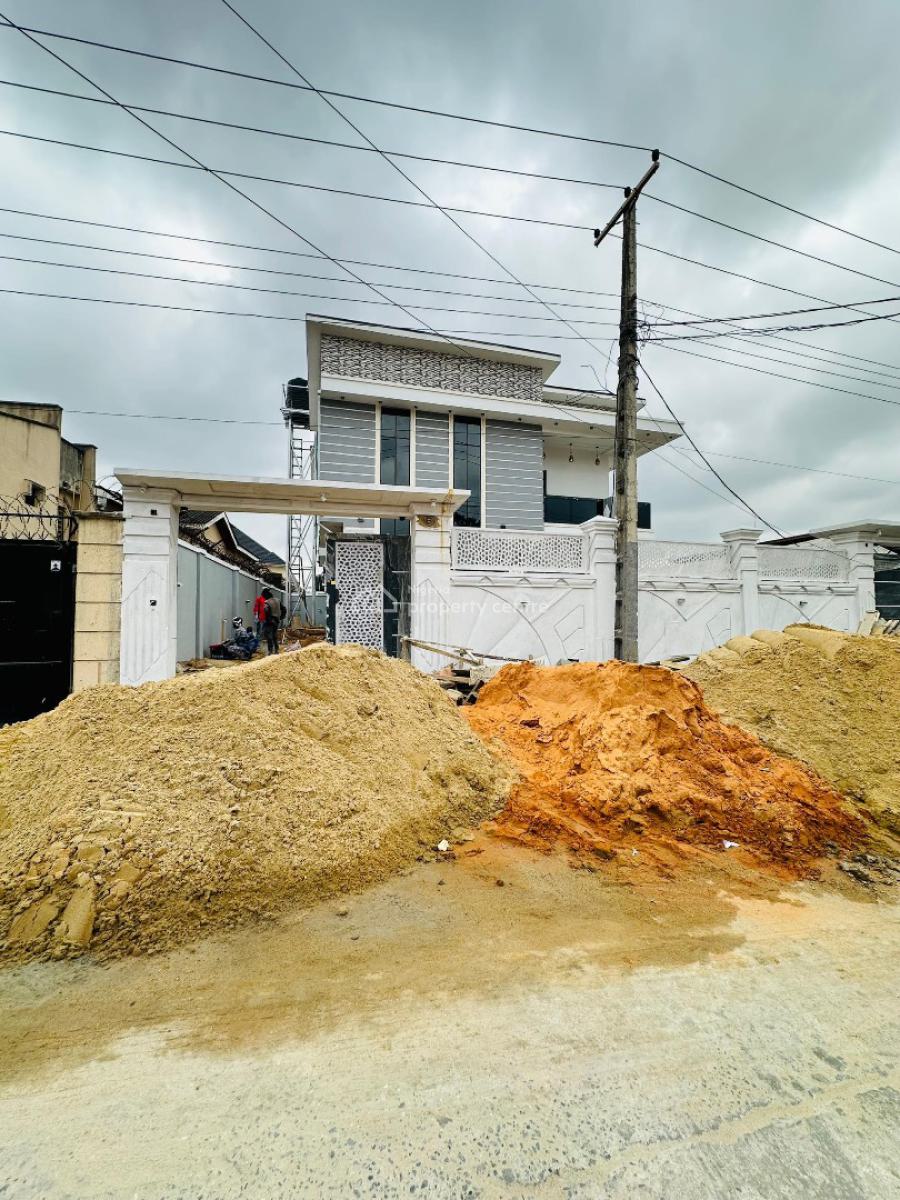 Newly Built 5 Bedroom Fully Detached Duplex with Bq, Gbagada, Gbagada, Lagos, House for Sale