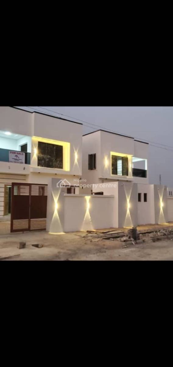 4 Bedroom Sitted on Approximately 300 Square Meters with Bq Attached, Lekki Scheme 2, Ajah, Lagos, Detached Duplex for Sale