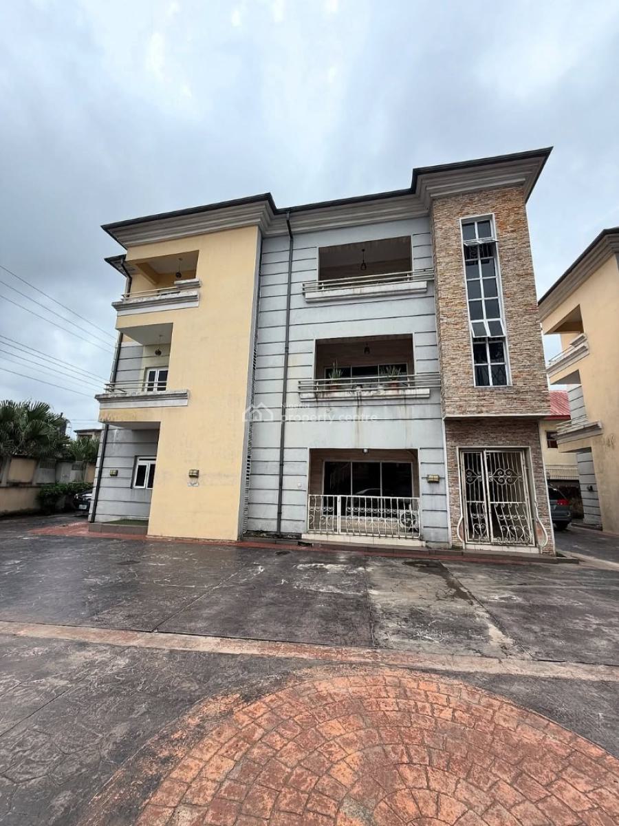 Exquisitely Finished 9 Units of 2 Bedroom Apartments Wt. Security Hous, Off Adageorge Road, Port Harcourt, Rivers, Block of Flats for Sale
