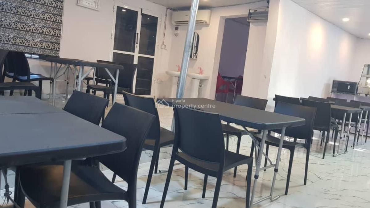 Fully Furnished Restaurant / Office Space with 24/hours Solar Energy, Spg Road, Ologolo, Lekki, Lagos, Commercial Property for Rent