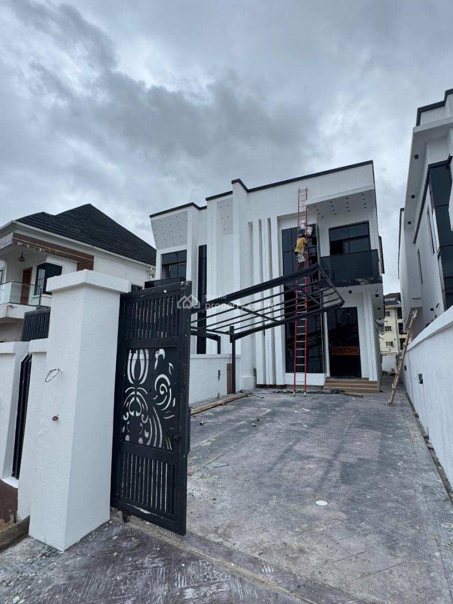 Very Spacious ,newly Built 4 Bedroom Semi Detached Duplex in an Estate, Orchid, Lekki, Lagos, Semi-detached Duplex for Sale
