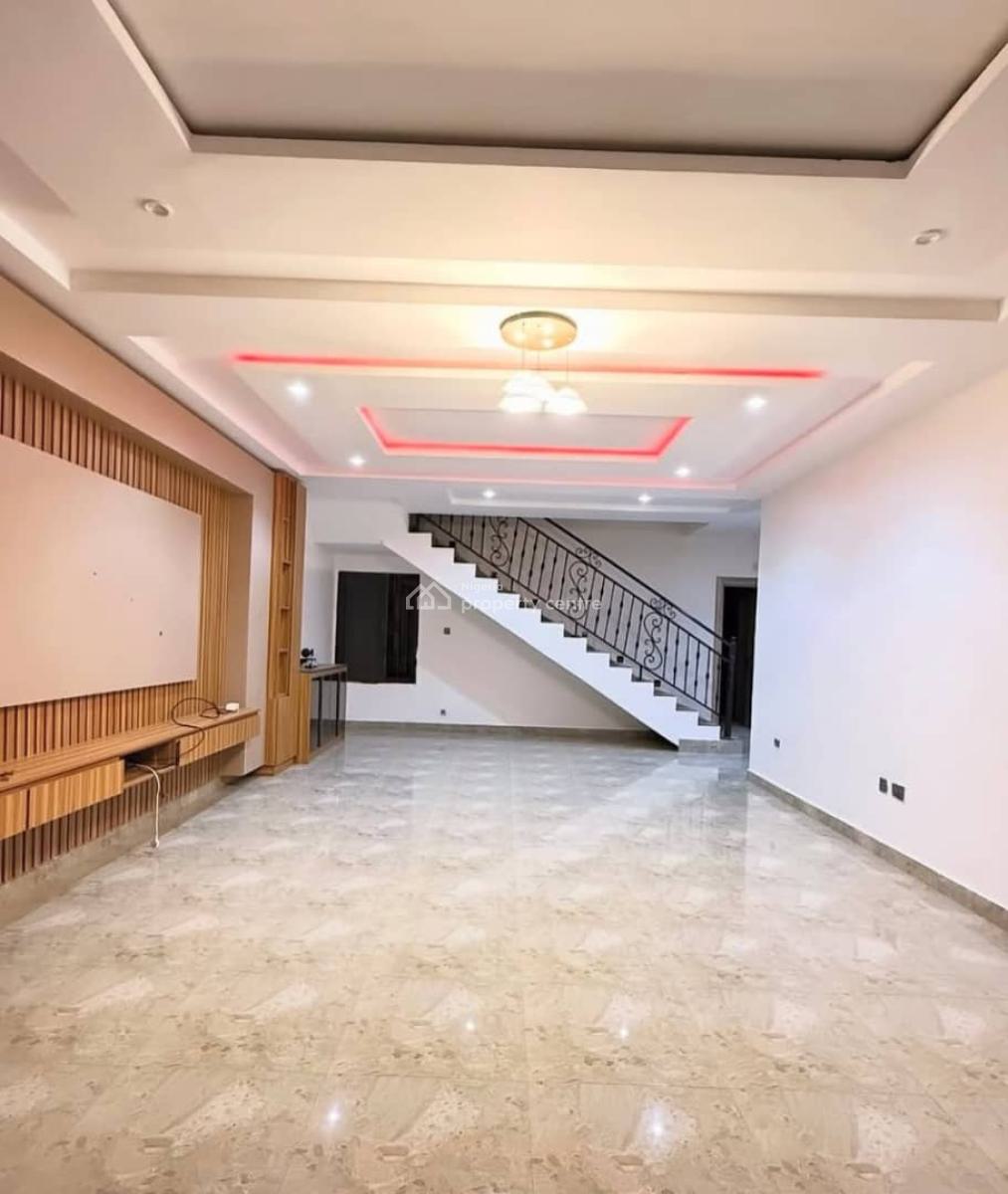 Newly Built 4 Bedroom Terrace with Bq, 3 Living Rooms and a Roof Top, Katampe Extension, Katampe Extension, Katampe, Abuja, Terraced Duplex for Rent