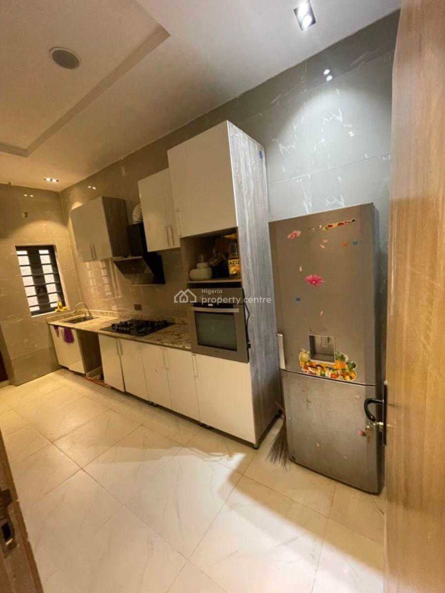 Semi Furnished 3 Bedrooms Terraced Duplex with Bq, Harrison Drive, Beside Vgc, Lekki, Lagos, Flat / Apartment for Rent