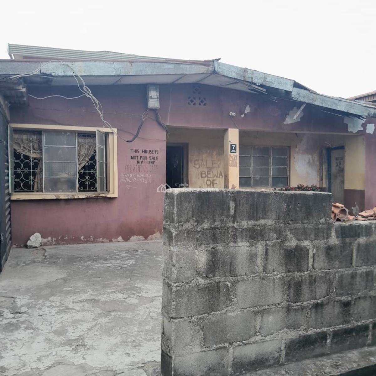 an Old Demolishable Bungalow, Off Ajose Street, Mende, Maryland, Lagos, House for Sale