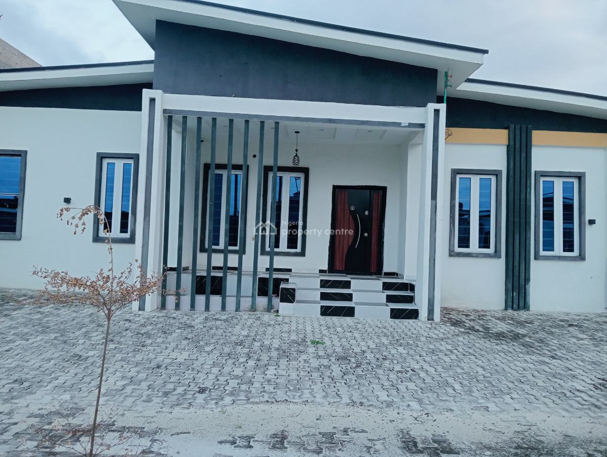 Pay&park in 3 Bedroom Bungalow with Bq, Wondercourt Bungalows Oribanwa Awoyaya, Ajah, Lagos, Detached Bungalow for Sale