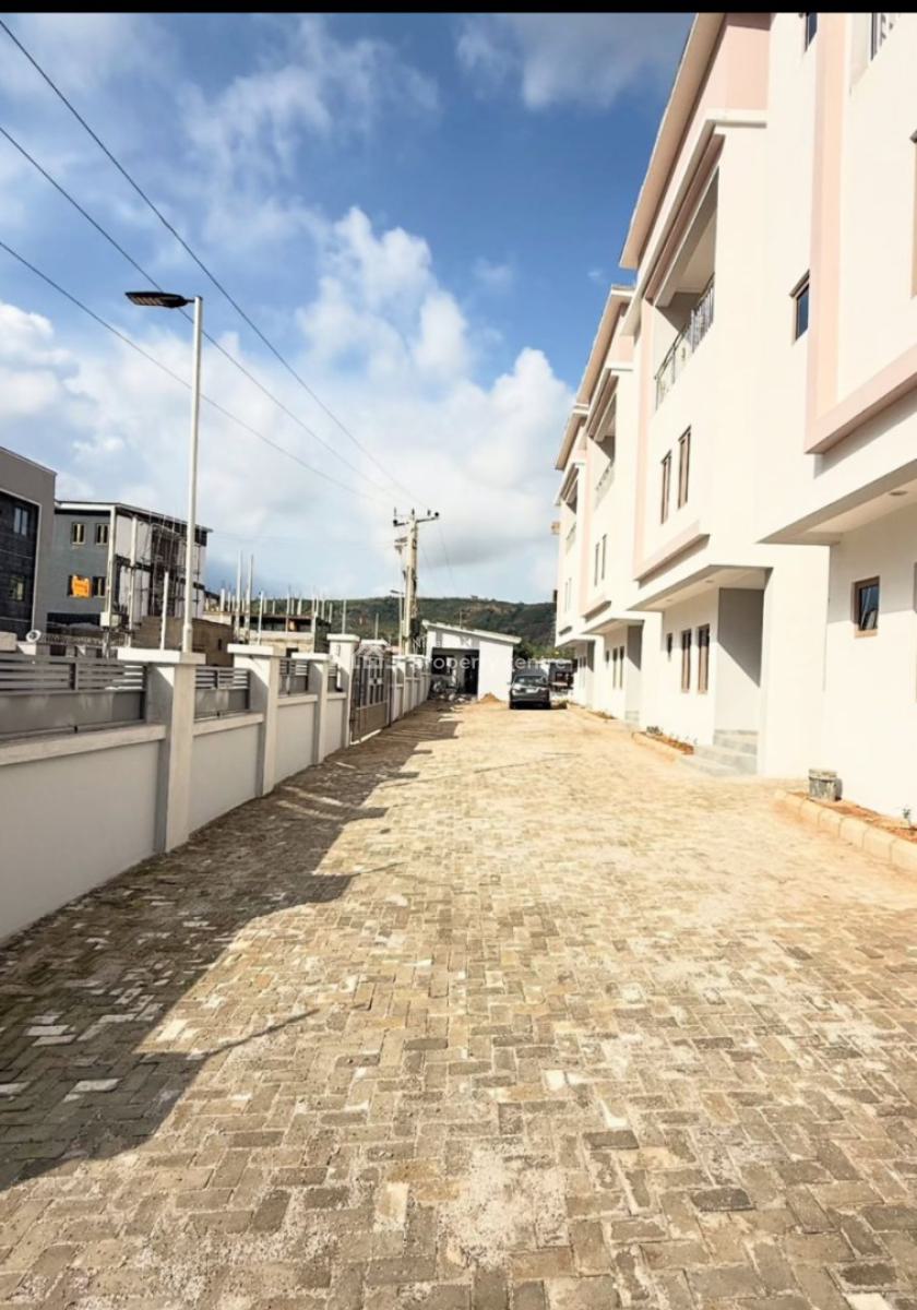 Newly Built 4 Bedroom Terrace with Bq, Katampe Main, Katampe, Abuja, Terraced Duplex for Sale