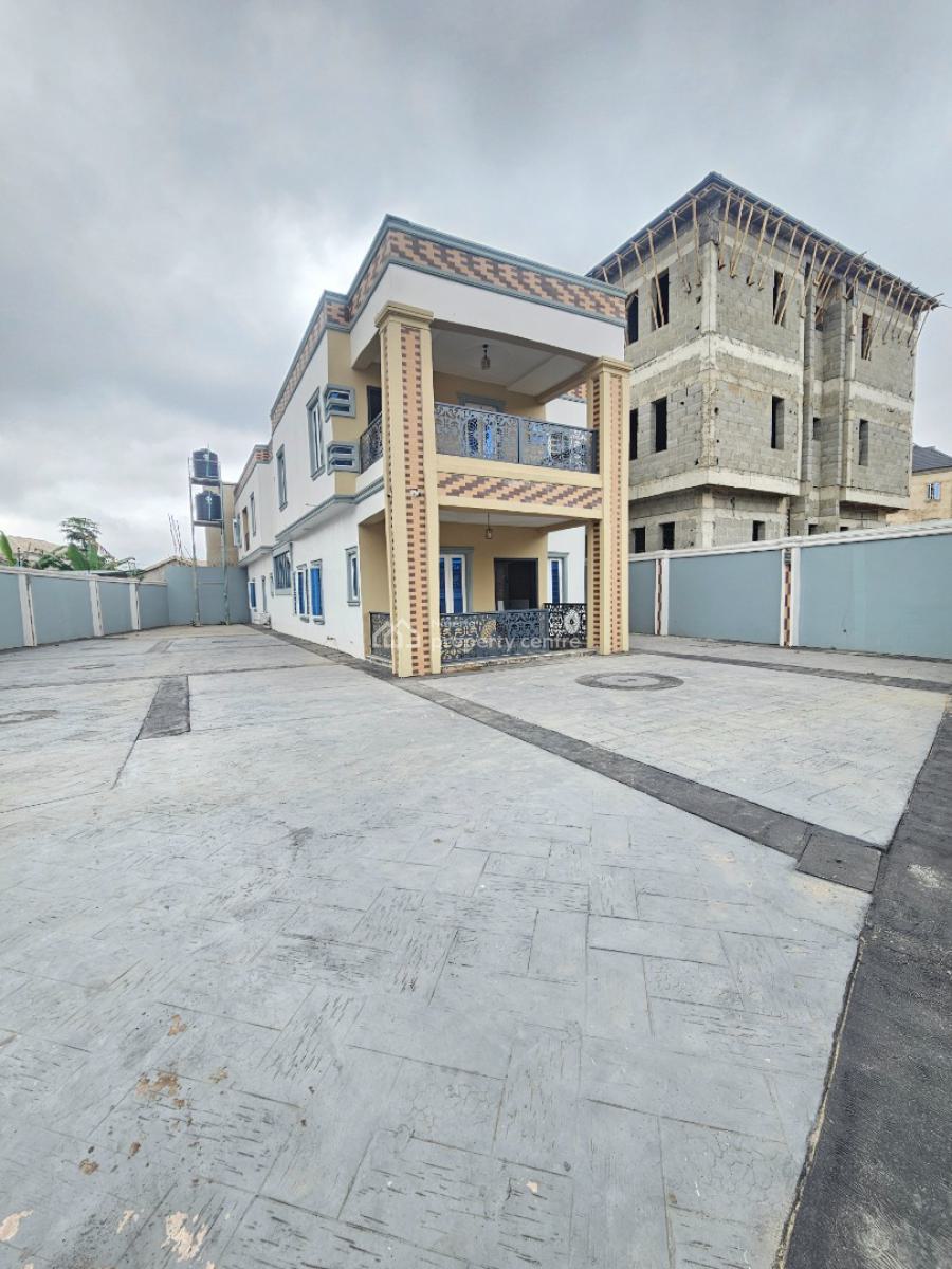 Spaciously Built 4 Bedroom Fully Detached Duplex with a Room & Gateman House, Agege, Lagos, Detached Duplex for Sale