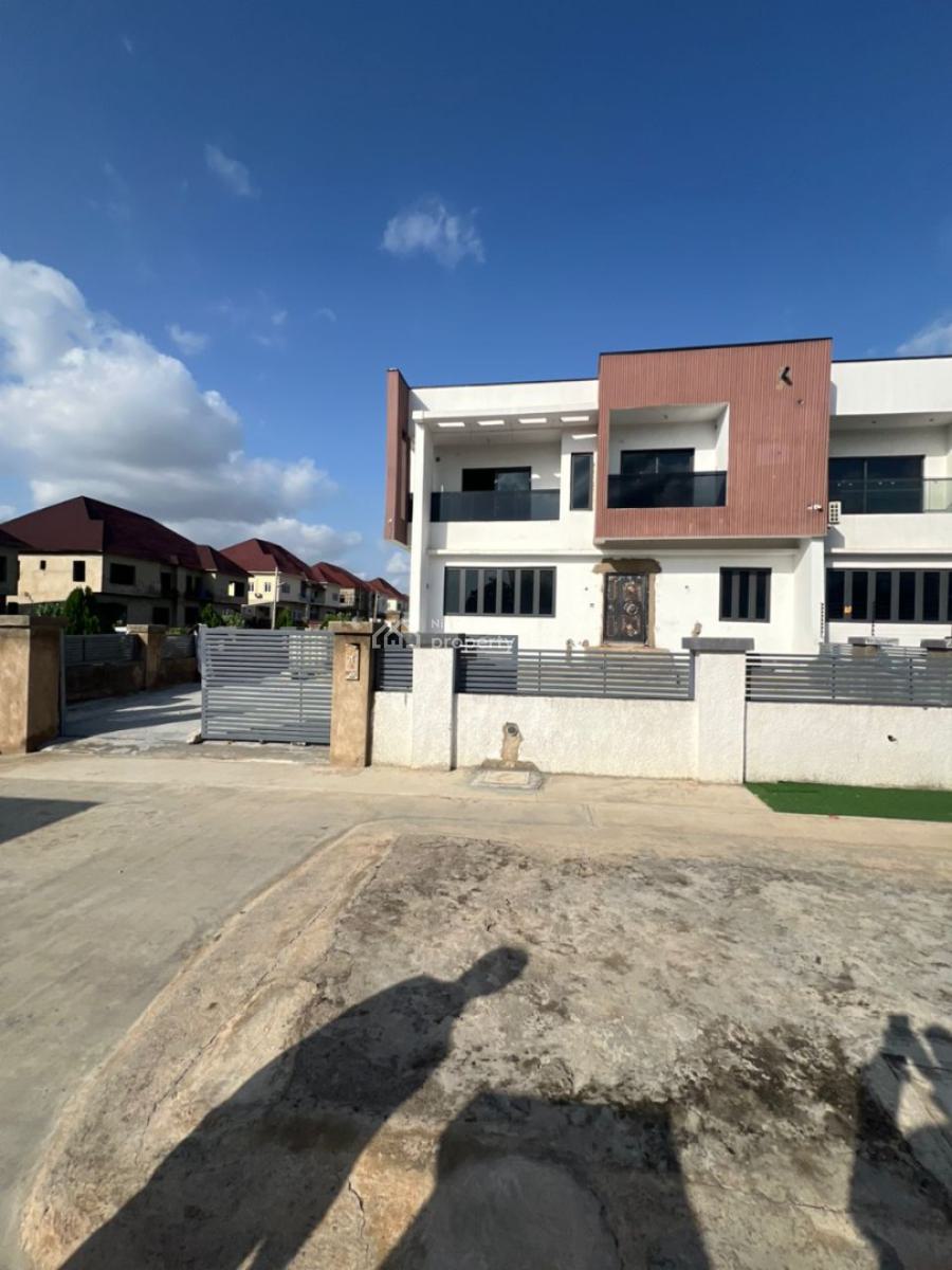 a Conner Piece Pre-finished 4 Bedroom Terrace Duplex with 1bq, River Park Estate, Lugbe District, Abuja, Terraced Duplex for Sale