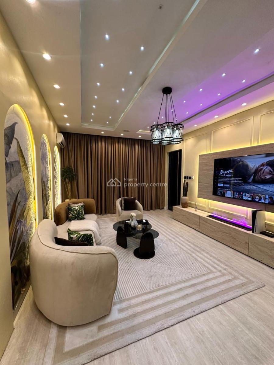 Our Stunning 3 Bed Apartment with Swimming Pool, Gym, Ps5 (fifa 25 & M, Lekki Phase 1, Lekki, Lagos, Flat / Apartment Short Let
