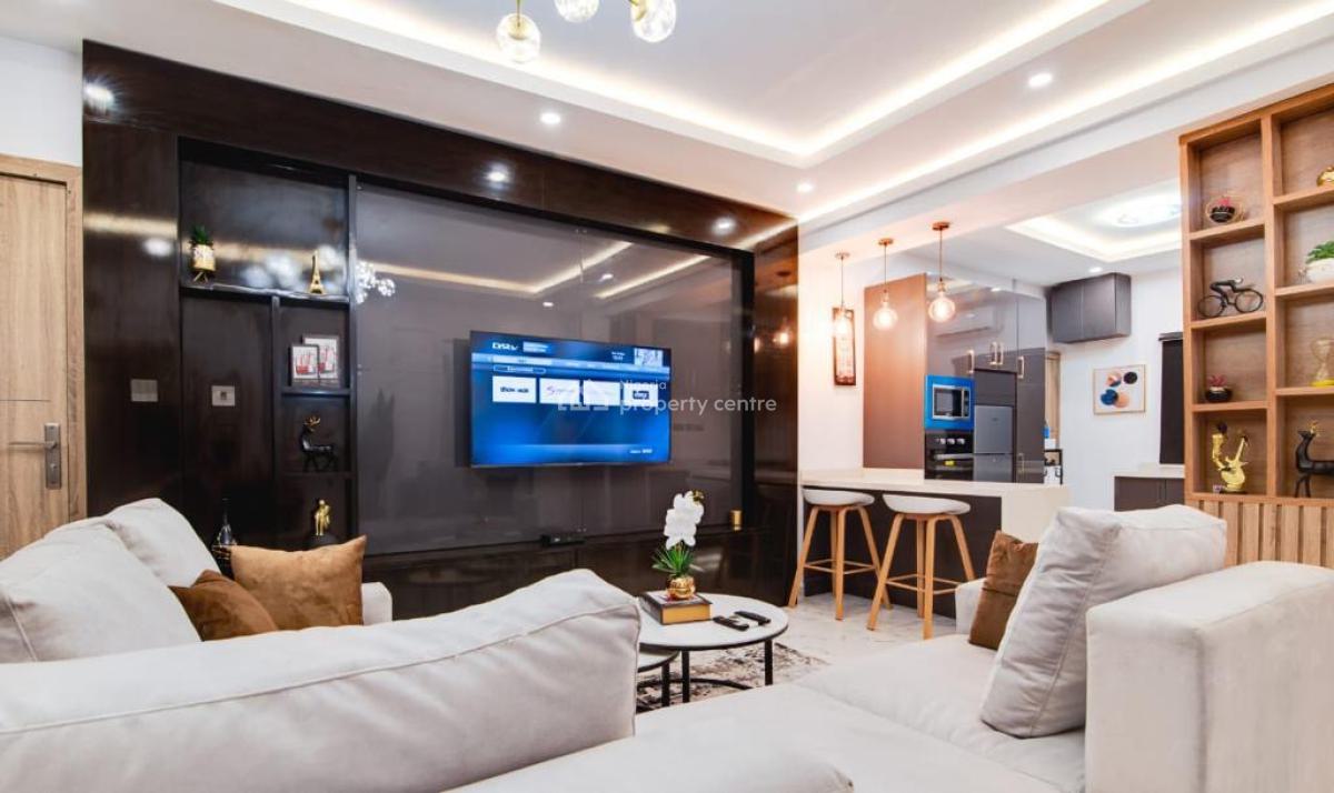 Our Stunning 2 Bed Apartment with Swimming Pool, Ps5 (fifa 25 & Mk), S, Lekki Phase 1, Lekki, Lagos, Flat / Apartment Short Let