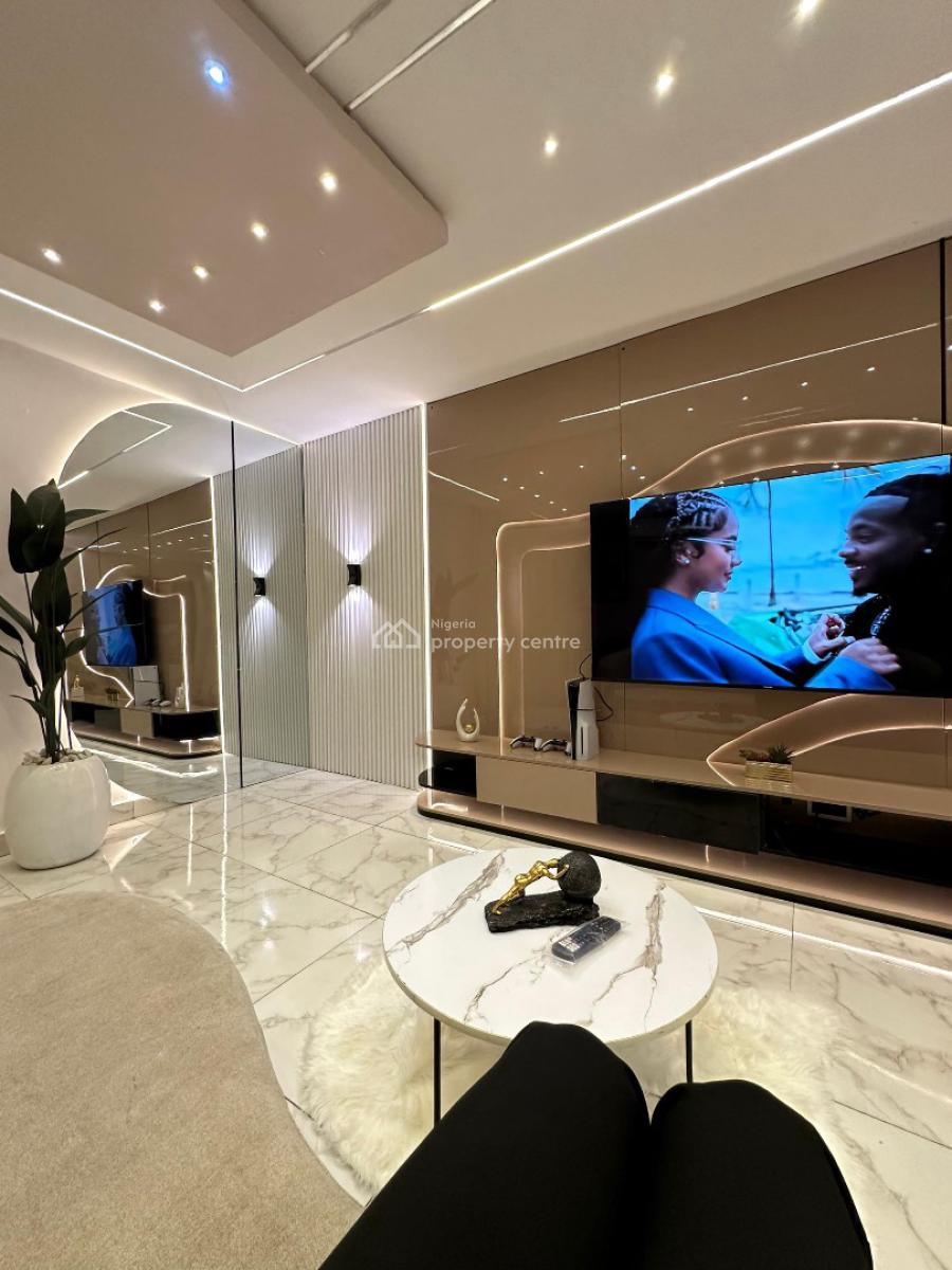Newly Automated Luxury 1-bedroom Highrise Smart Home with Pool, and Ni, Lekki Phase 1, Lekki, Lagos, Flat / Apartment Short Let