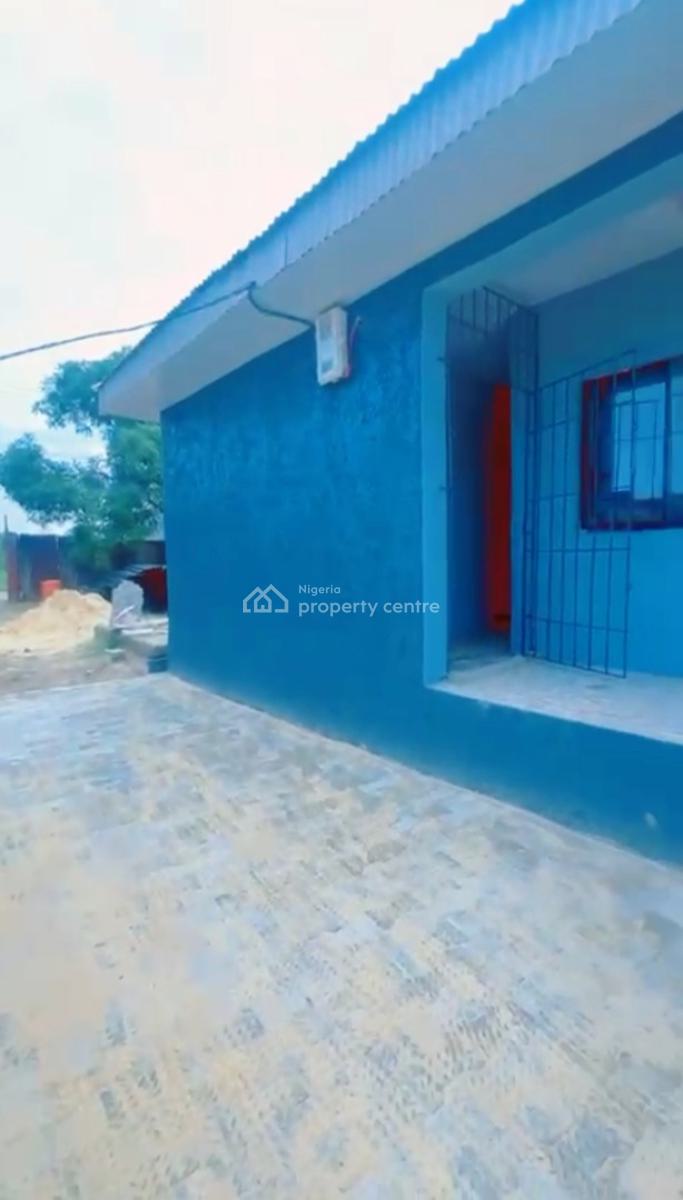 Brand New Spacious Standing 1 Bedroom Fully Detached Bungalow with Pvc, Scheme 2 Est Adesonya, Ajah, Lagos, Detached Bungalow for Rent