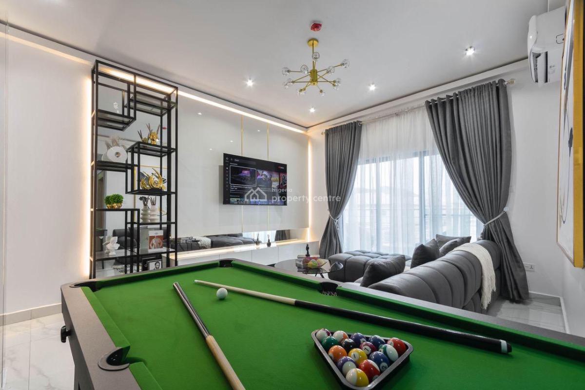 3bedroom Luxury Apartment with Ocean View, Ps5, Snooker Board, Table T, Victoria Island (vi), Lagos, Flat / Apartment Short Let
