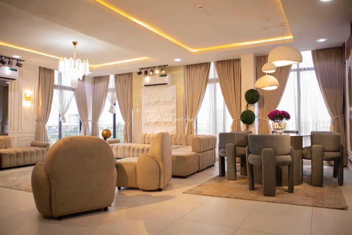 2 Bedroom Apartment with Snooker and Mirrors in All Corners, Ikoyi, Lagos, Flat / Apartment Short Let