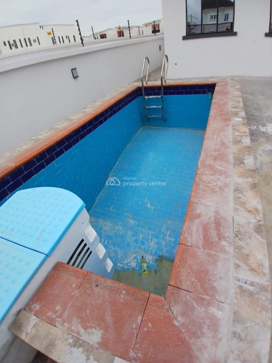 a Lovely 5 Bedroom Fully Detached Duplex with Swimming Pool and Bq, Abraham Adesanya, Lekki, Lagos, Detached Duplex for Sale
