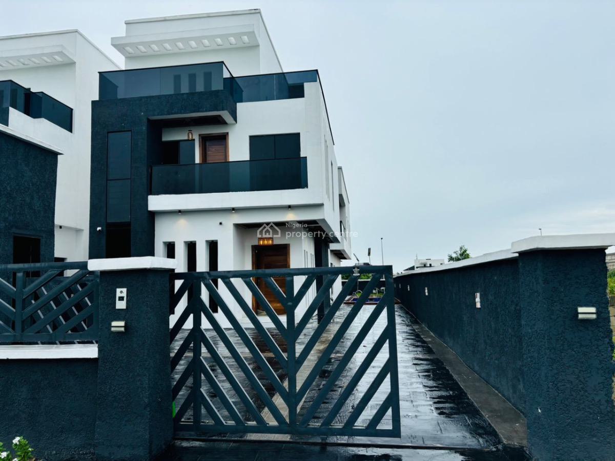 a Lovely 5 Bedroom Fully Detached Duplex with Swimming Pool and Bq, Abraham Adesanya, Lekki, Lagos, Detached Duplex for Sale