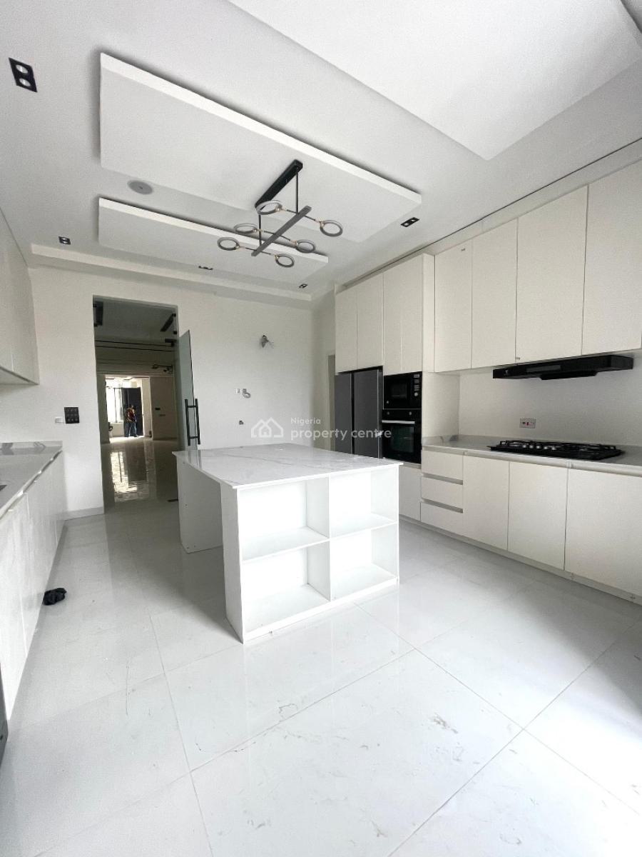 Luxury 5 Bedroom  Fully Detached Duplex with Bq and Pool, Chevron, Lekki, Lagos, Detached Duplex for Sale