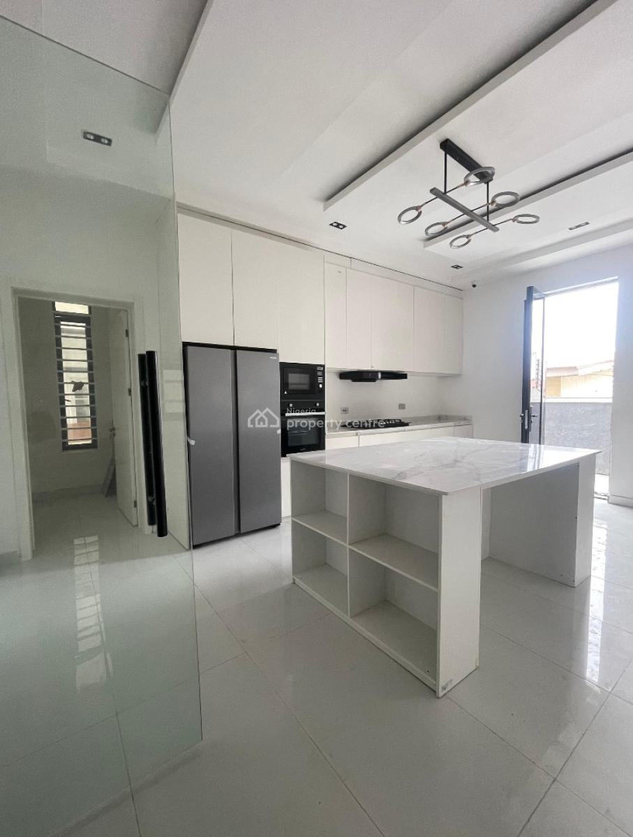 Luxury 5 Bedroom  Fully Detached Duplex with Bq and Pool, Chevron, Lekki, Lagos, Detached Duplex for Sale