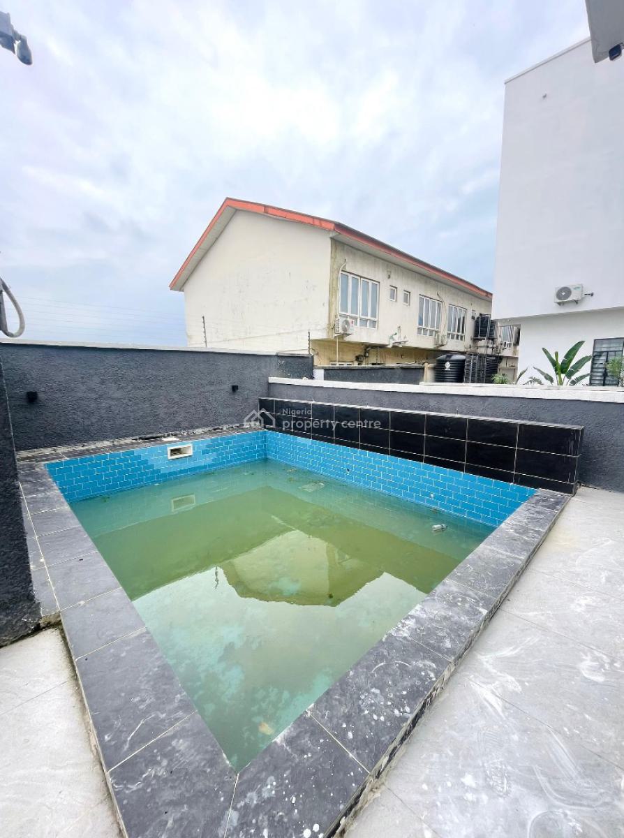 Luxury 5 Bedroom  Fully Detached Duplex with Bq and Pool, Chevron, Lekki, Lagos, Detached Duplex for Sale