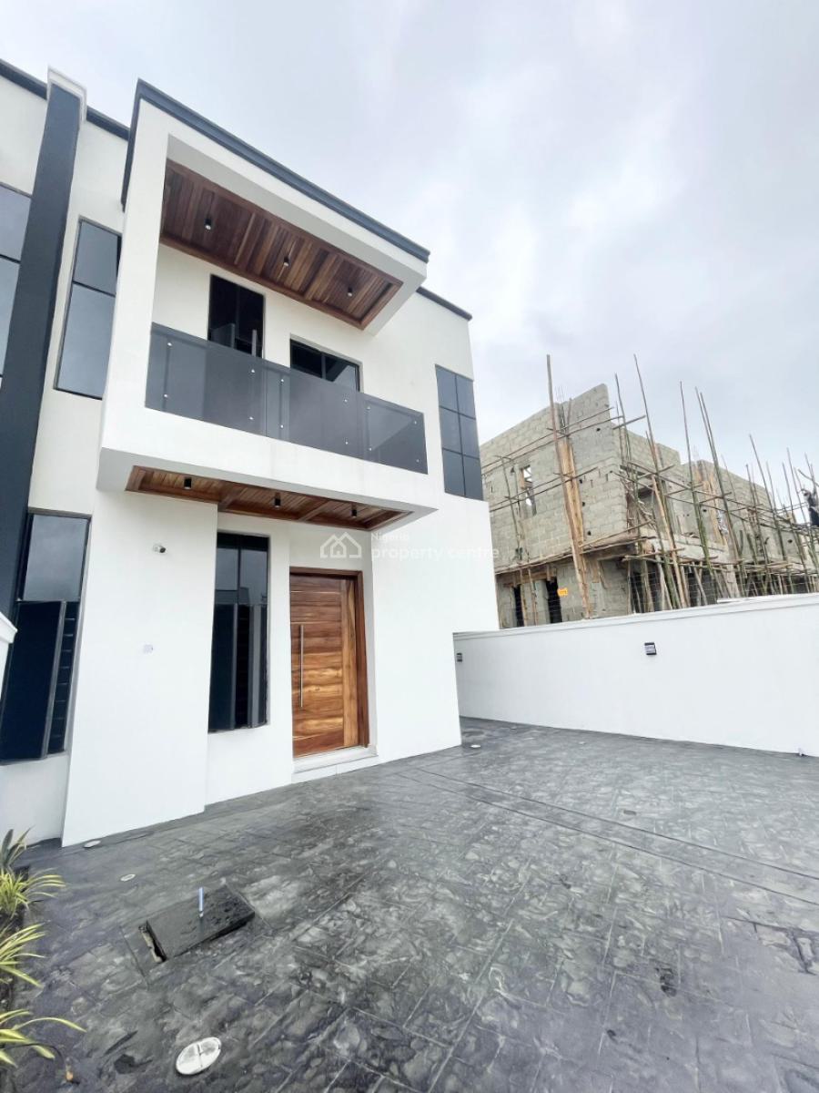 Four Bedroom Semi Detached Duplex with Bq, Chevron, Lekki, Lagos, Semi-detached Duplex for Sale