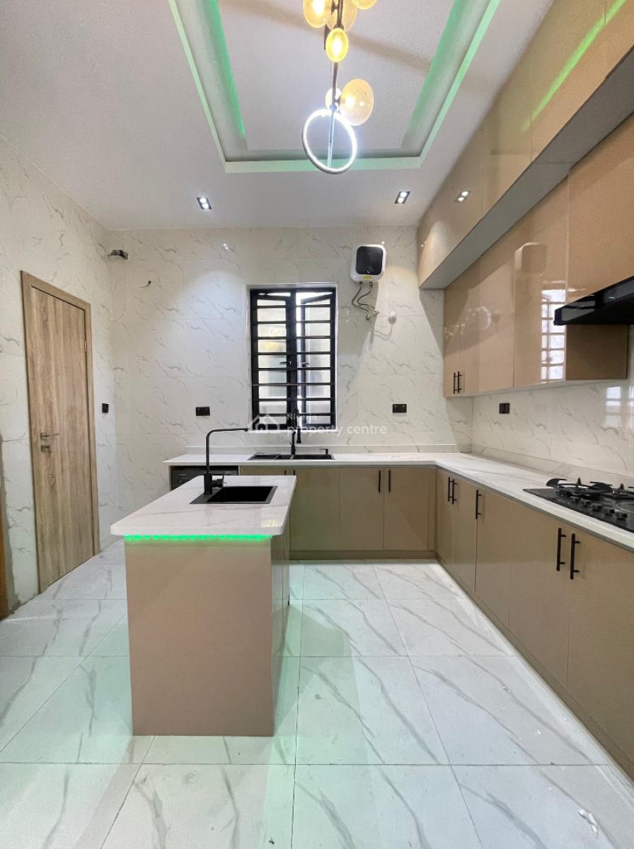 Pristine 4 Bedroom Fully Detached Duplex in a Well Secured Location, Chevron, Lekki, Lagos, Detached Duplex for Sale