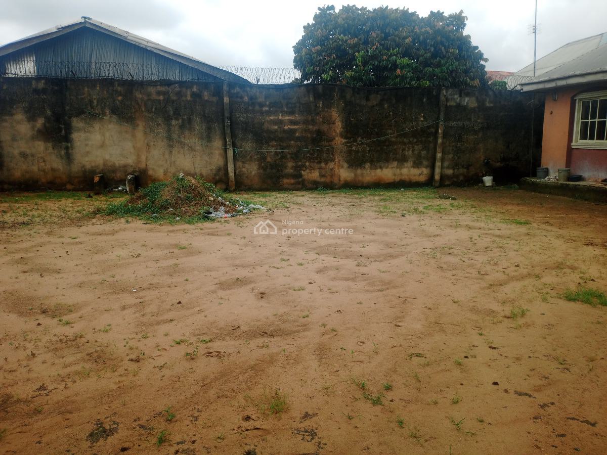 Land Facing The Major Road with a Bungalow, Opobo Junction Ogborhills, Aba, Abia, Land for Sale