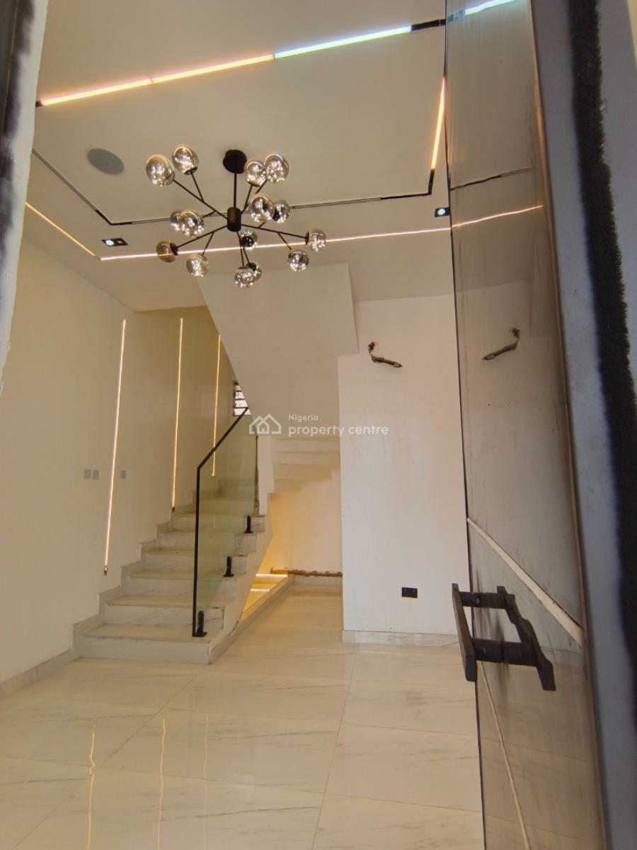 a 4 Bedroom Terraced Duplex, Chevron, Via Osapa, Agungi, Lekki, Lagos, Terraced Duplex for Sale