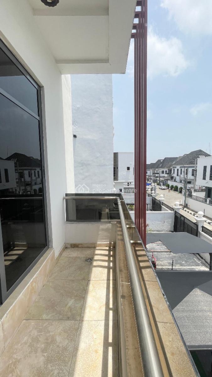 Bran New 4 Bedrooms Semi Detached Duplex with Bq, Chevron Lekki /gated Estate, Lekki Phase 2, Lekki, Lagos, Semi-detached Duplex for Rent
