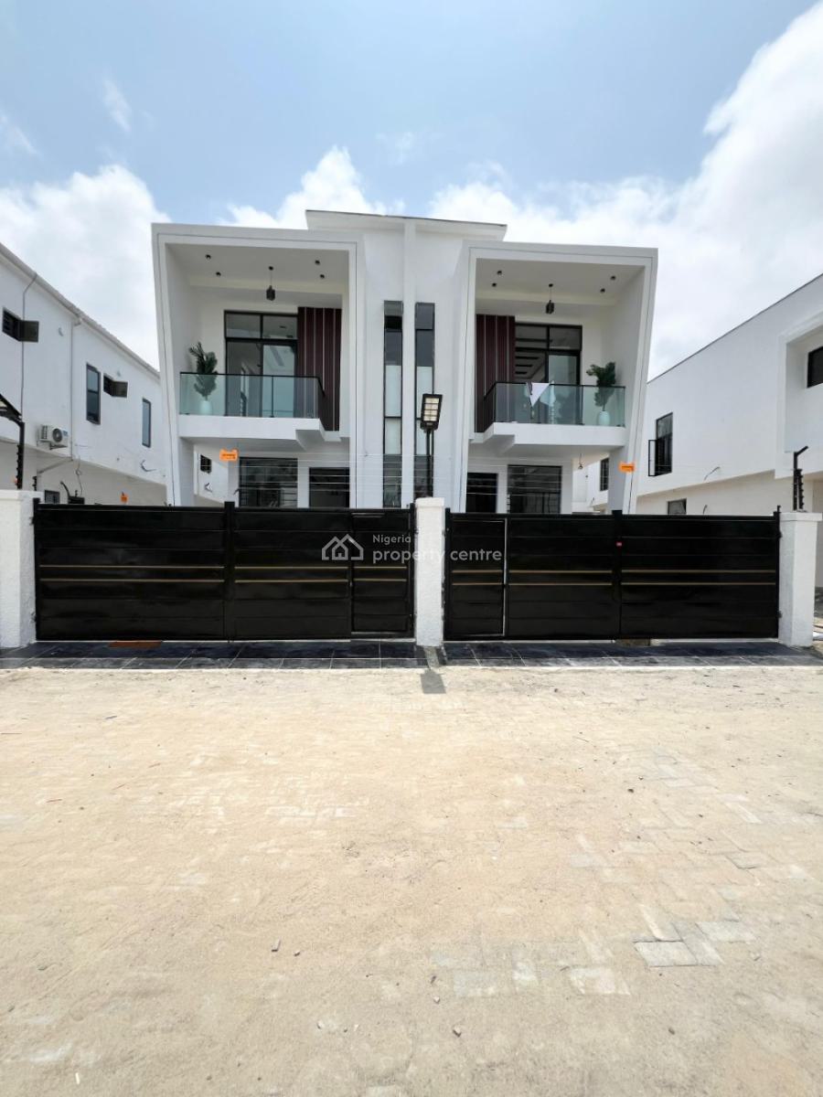 Four Bedroom Semi Deatched Duplex with Bq, Ikota, Lekki, Lagos, Semi-detached Duplex for Sale