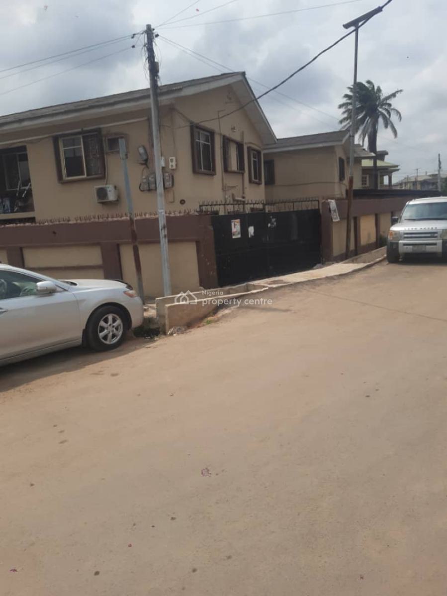 Property Comprising Blk of 4 Flats of 3 Bedroom + Bq Duplex on Corner, Shotayo Hughes, Surulere, Lagos, Block of Flats for Sale