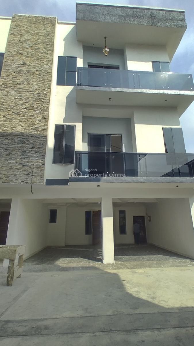 4 Bedroom Maisonette with 2 Parlourplus Bq and Swimming Pool, Majek, Bashorun Town, Sangotedo, Ajah, Lagos, Terraced Duplex for Sale