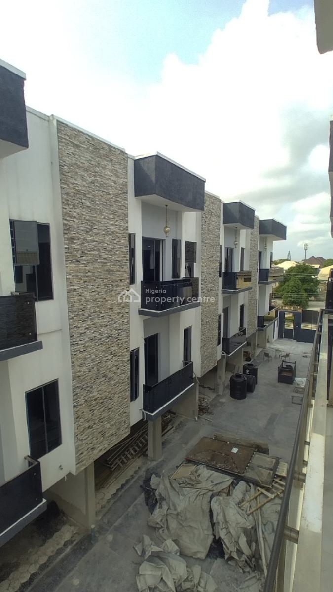 4 Bedroom Maisonette with 2 Parlourplus Bq and Swimming Pool, Majek, Bashorun Town, Sangotedo, Ajah, Lagos, Terraced Duplex for Sale
