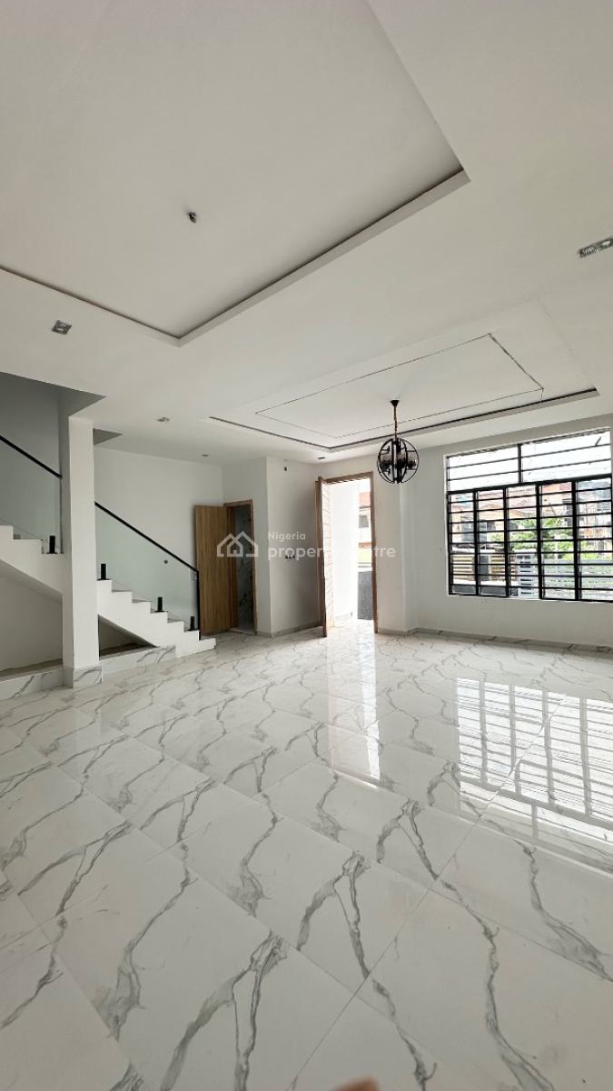 a Sharp Luxurious / Terrace Styled Semi Detached 4 Bedroom Home, Calm Estate in Idado, Lekki Expressway, Lekki, Lagos, Semi-detached Duplex for Sale