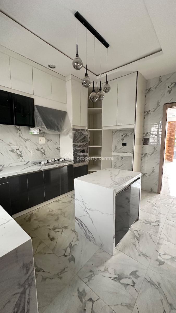 a Sharp Luxurious / Terrace Styled Semi Detached 4 Bedroom Home, Calm Estate in Idado, Lekki Expressway, Lekki, Lagos, Semi-detached Duplex for Sale