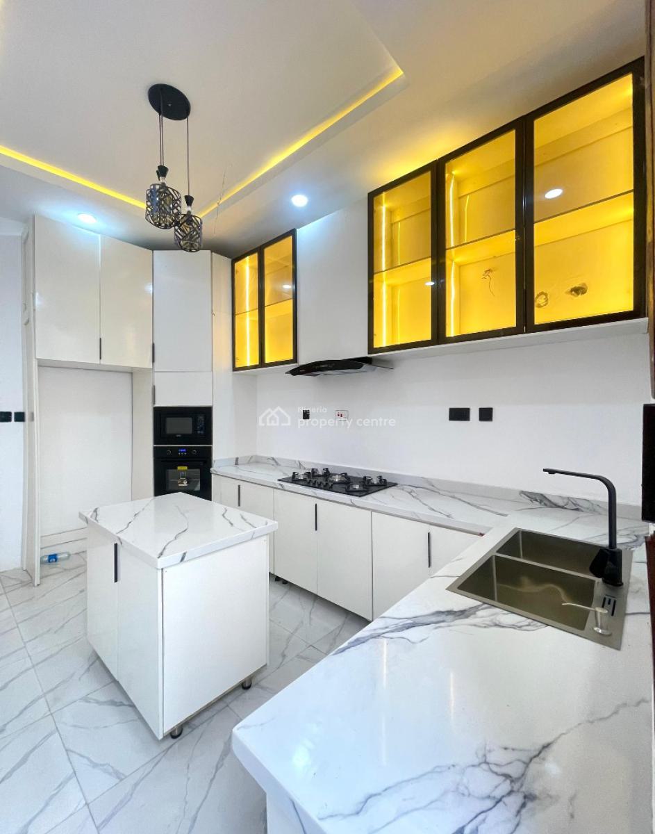 Exquisite 4 Bedroom Fully Detached Duplex with a Bq, Ikota, Lekki, Lagos, House for Sale