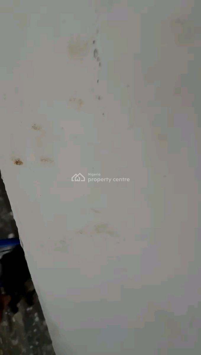 a Newly and Standard Roomself Con, Upstairs with Pop, Screeded Walls, Off Market Street, Shomolu, Lagos, Self Contain (single Rooms) for Rent