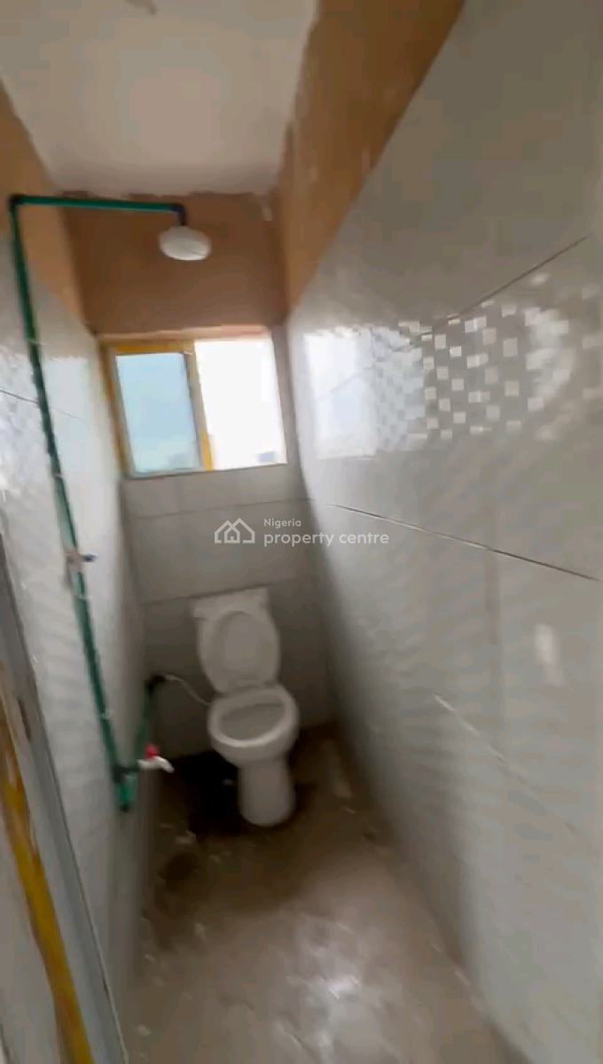 a Newly and Standard Roomself Con, Upstairs with Pop, Screeded Walls, Off Market Street, Shomolu, Lagos, Self Contain (single Rooms) for Rent