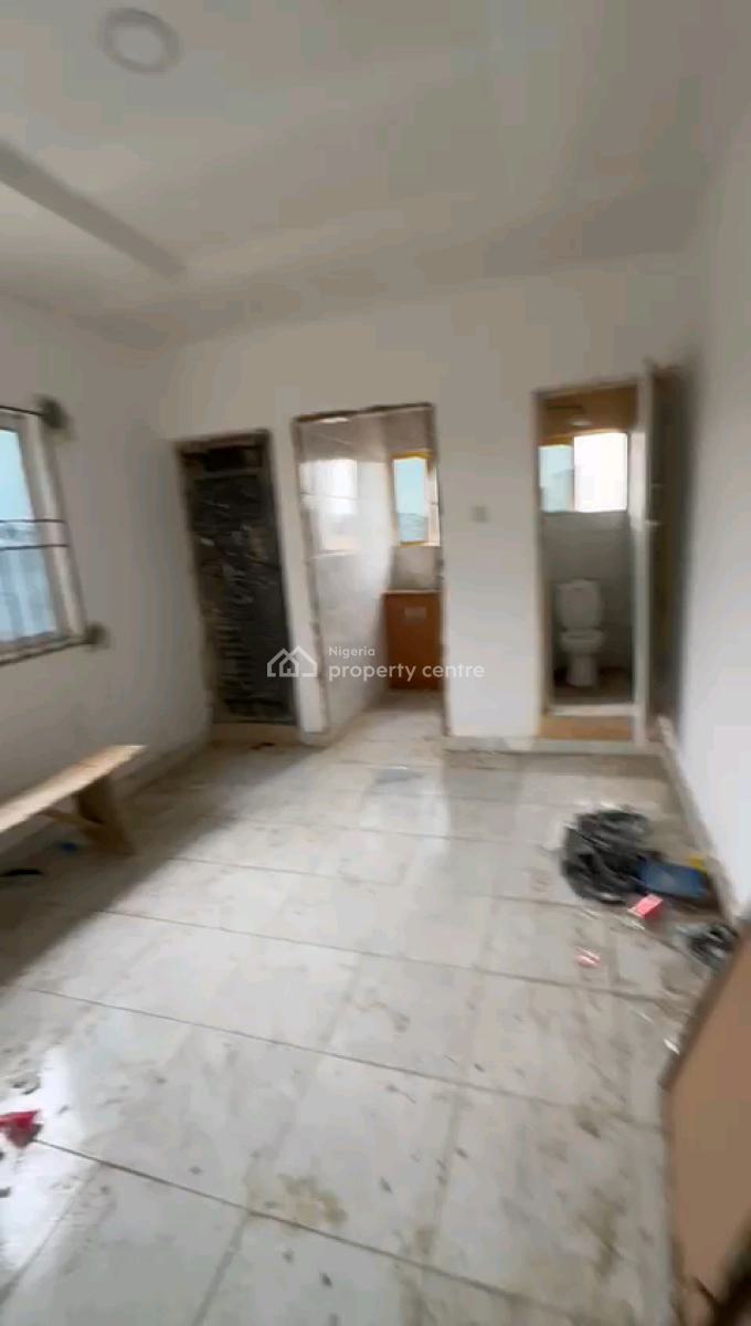 a Newly and Standard Roomself Con, Upstairs with Pop, Screeded Walls, Off Market Street, Shomolu, Lagos, Self Contain (single Rooms) for Rent