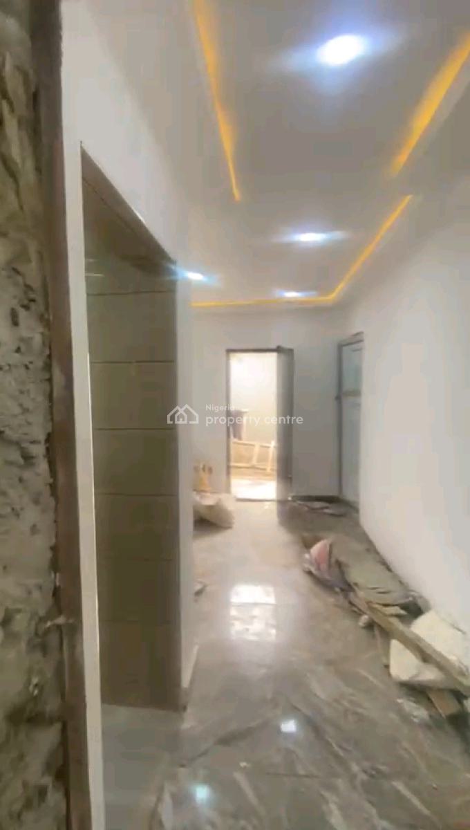Newly Built Mini Up N Down Gound Flat 2t 1b All Tiled with Pop, Screed, Close to R Jolad Hospital, Gbagada, Lagos, Mini Flat (room and Parlour) for Rent