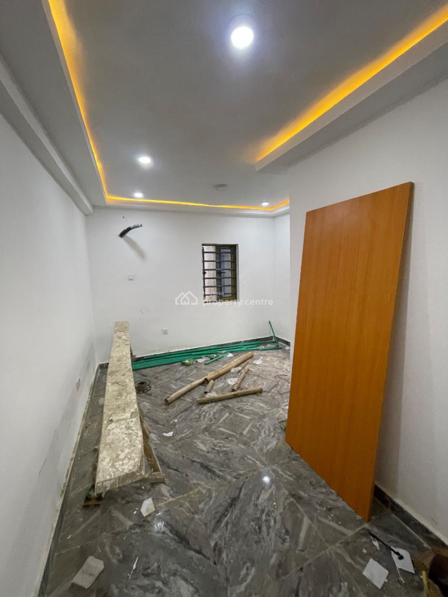Newly Built Mini Flat, Up & Gound Flat. 2 Toilets, 1 Bath. All Tiled with Pop, Screed, Close to R Jolad Hospital, Gbagada, Lagos, Mini Flat (room and Parlour) for Rent