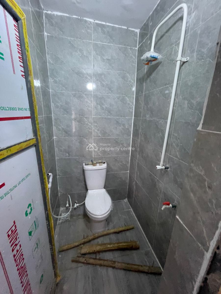 Newly Built Mini Flat, Up & Gound Flat. 2 Toilets, 1 Bath. All Tiled with Pop, Screed, Close to R Jolad Hospital, Gbagada, Lagos, Mini Flat (room and Parlour) for Rent