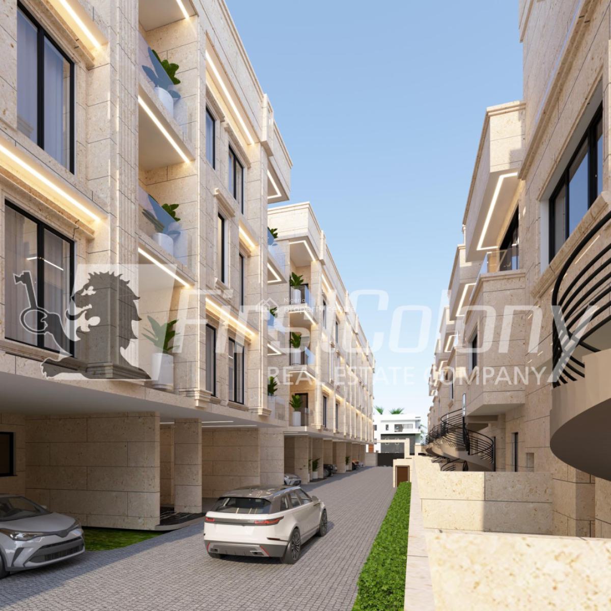 Contemporary 4 Bedroom Terraced House (near Completion), Old Ikoyi, Ikoyi, Lagos, Terraced Duplex for Sale