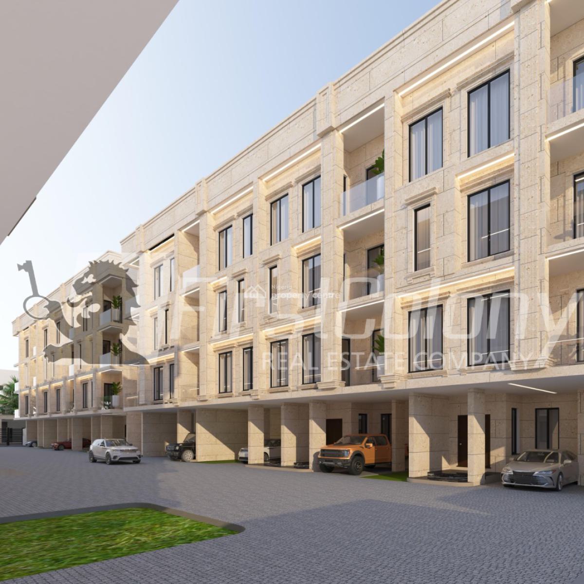 Contemporary 4 Bedroom Terraced House (near Completion), Old Ikoyi, Ikoyi, Lagos, Terraced Duplex for Sale