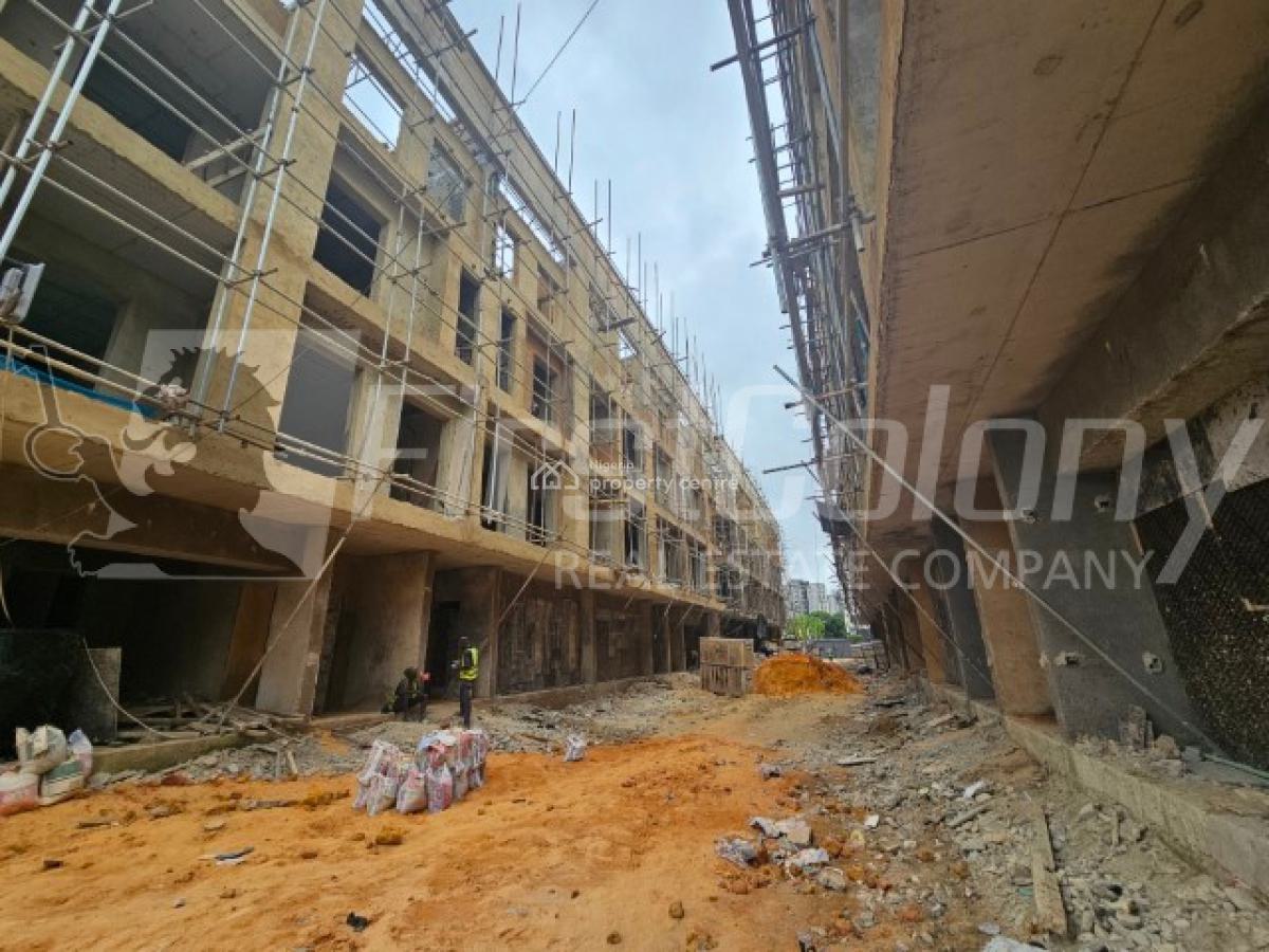 Contemporary 4 Bedroom Terraced House (near Completion), Old Ikoyi, Ikoyi, Lagos, Terraced Duplex for Sale